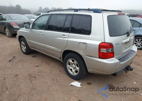 2004 Toyota Highlander из США, поврежденный, VIN JTEDD21AX40082927